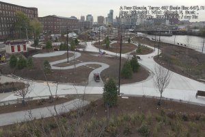 East Newark park under construction